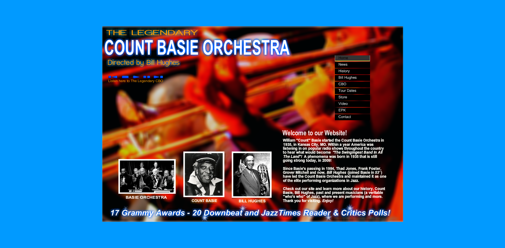 The Count Basie Orchestra OFFICIAL SITE