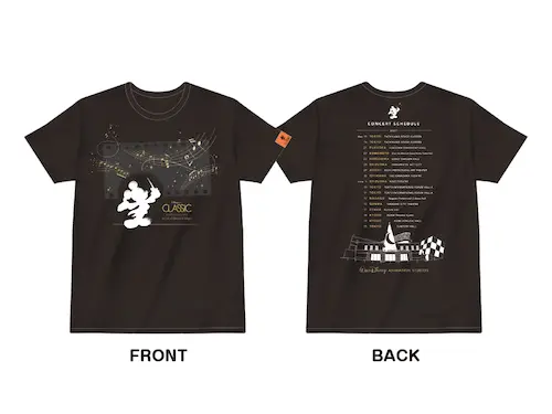 ディズニーオンクラシック Tシャツ キーホルダーセット L オリジナル・グッズの販売が決定！！「ディズニー・オン・クラシック